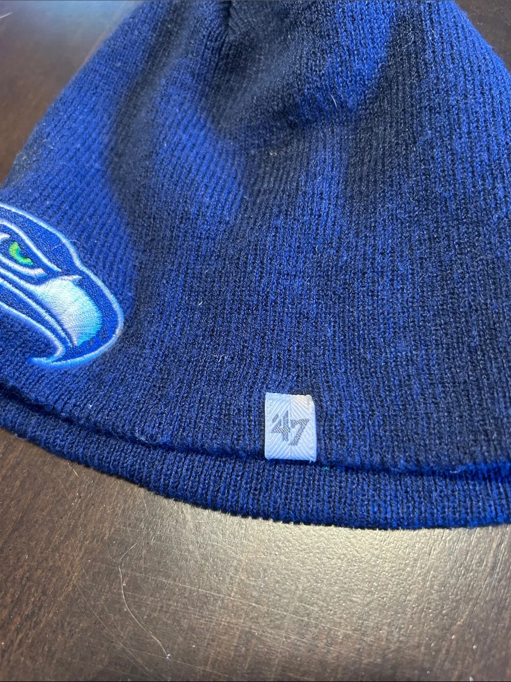 47 Kids Seattle Seahawks Beanie - Blue